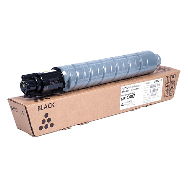 Ricoh typ MP C407 toner czarny, zwiększona pojemność, oryginalny 067136 - 1