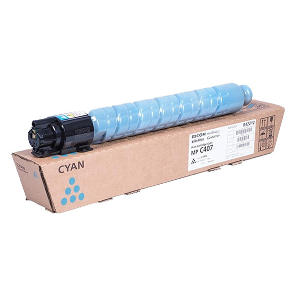 Ricoh typ MP C407 toner niebieski, zwiększona pojemność, oryginalny 067138 - 1