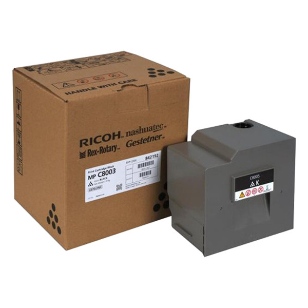 Ricoh typ MP C8003 toner czarny, oryginalny 842192 066936 - 1