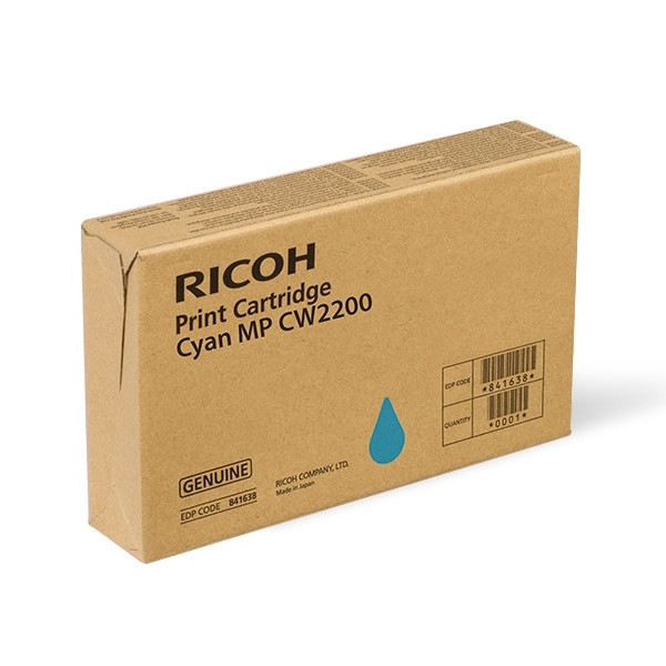 Ricoh typ MP CW2200 tusz niebieski, oryginalny 841636 067002 - 1