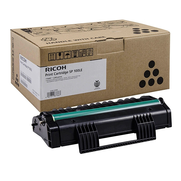 Ricoh typ SP-100LE (407166) toner czarny, oryginalny 407166 073630 - 1