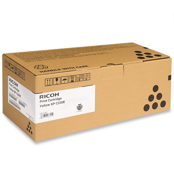 Ricoh typ SP-C220E (406055) toner żółty, oryginalny 406055 406106 407643 074964 - 1