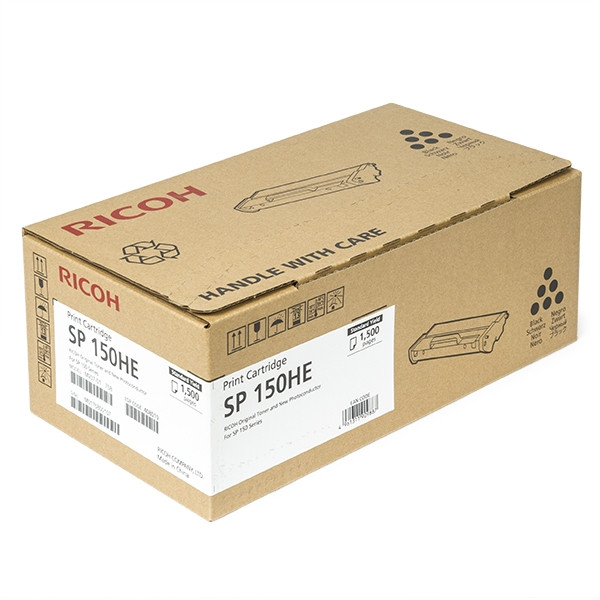 Ricoh typ SP 150HE (408010) toner czarny, zwiększona pojemność, oryginalny 408010 066980 - 1