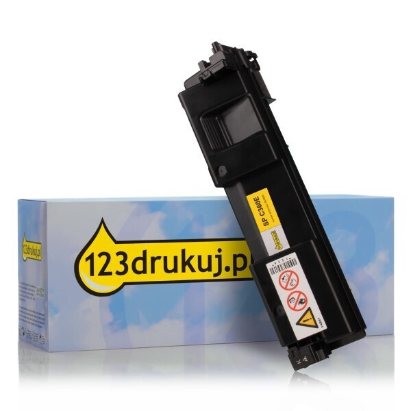 Ricoh typ SP C360E toner żółty, wersja 123drukuj 408191C 067097 - 1