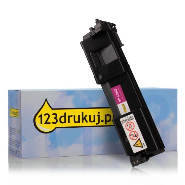 Ricoh typ SP C360E toner czerwony, wersja 123drukuj 408190C 067095 - 1