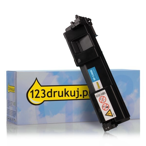 Ricoh typ SP C360E toner niebieski, wersja 123drukuj 408189C 067093 - 1