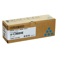 Ricoh typ SP C360HE (408185) toner niebieski, zwiększona pojemność, oryginalny 408185 067100