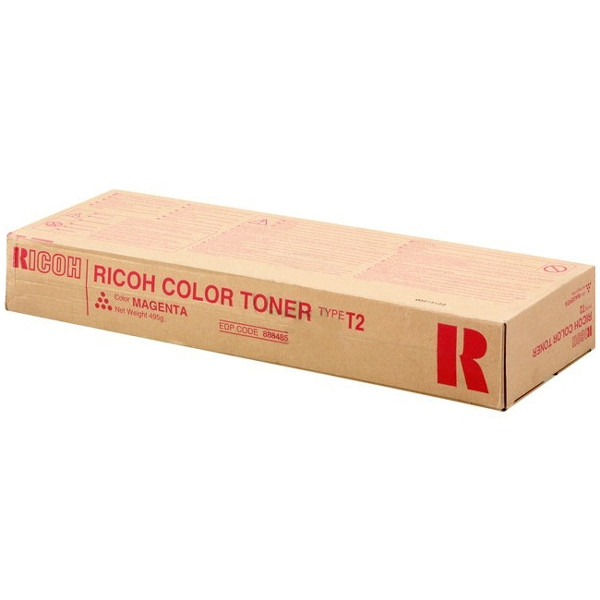 Ricoh typ T2 toner czerwony, oryginalny 888485 073996 - 1
