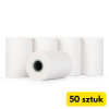 Rolki do kasy fiskalnej 57x20, termiczne, białe (50 sztuk), 123drukuj  300317