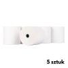 Rolki do kasy fiskalnej 80x92, termiczne, białe (5 sztuk), 123drukuj K6017C 300331