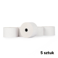 Rolki termiczne do kasy fiskalnej 44mm x 70mm x 65m (5 sztuk), 123drukuj 300310