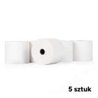 Rolki termiczne do kasy fiskalnej 57 mm x 65 mm x 59 m (5 sztuk), 123drukuj 300322