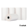 Rolki termiczne do kasy fiskalnej 57mm x 30mm x 10m (5 sztuk), 123drukuj