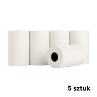 Rolki termiczne do kasy fiskalnej 57mm x 35mm x 75m (5 sztuk), 123drukuj 302683
