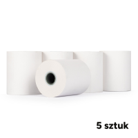 Rolki termiczne do kasy fiskalnej 57mm x 47mm x 29m (5 sztuk), 123drukuj 300319