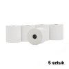 Rolki termiczne do kasy fiskalnej 57mm x 54mm x 41m (5 sztuk), 123drukuj 301947 - 1