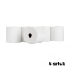 Rolki termiczne do kasy fiskalnej 57mm x 60mm x 75m (5 sztuk), 123drukuj 302684 - 1