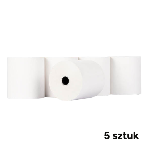 Rolki termiczne do kasy fiskalnej 76x70x65m (5 sztuk), 123drukuj 300328 - 1