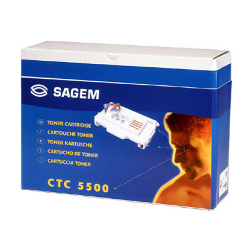 Sagem CTC 5500C toner niebieski, oryginalny Sagem CTC5500C 031992 - 1