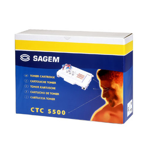 Sagem CTC 5500Y toner żółty, oryginalny Sagem CTC5500Y 031996 - 1