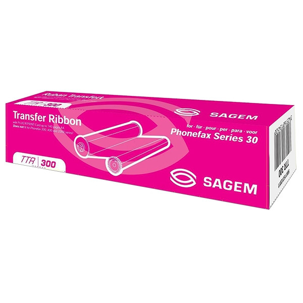 Sagem TTR 300 folia termotransferowa czarna, oryginalny Sagem TTR300 031905 - 1