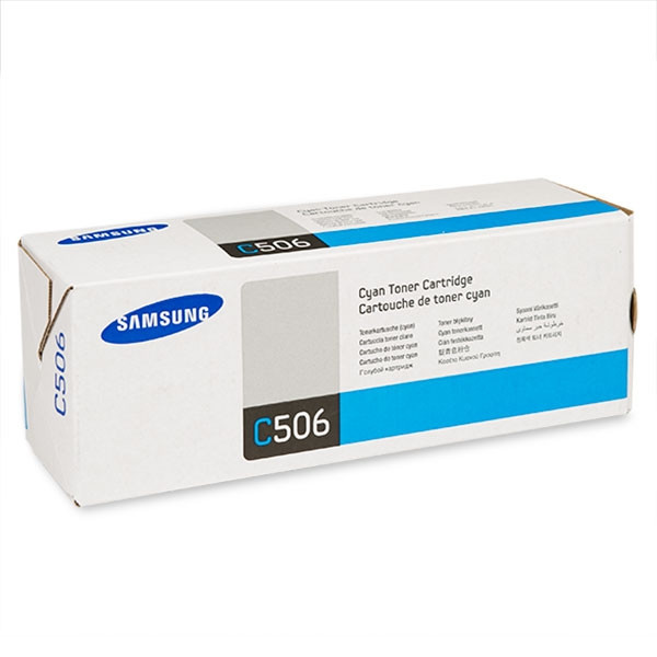 Samsung CLT-C506L (SU038A) toner niebieski, zwiększona pojemność, oryginalny CLT-C506L/ELS 033824 - 1