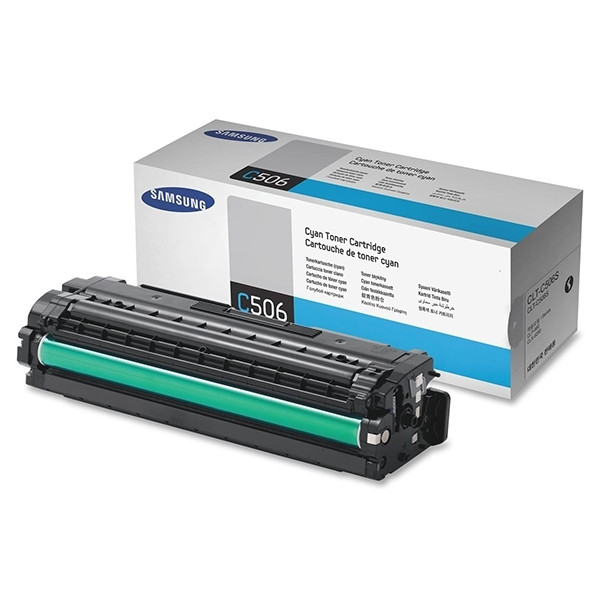 Samsung CLT-C506S (SU047A) toner niebieski, oryginalny CLT-C506S/ELS 033816 - 1