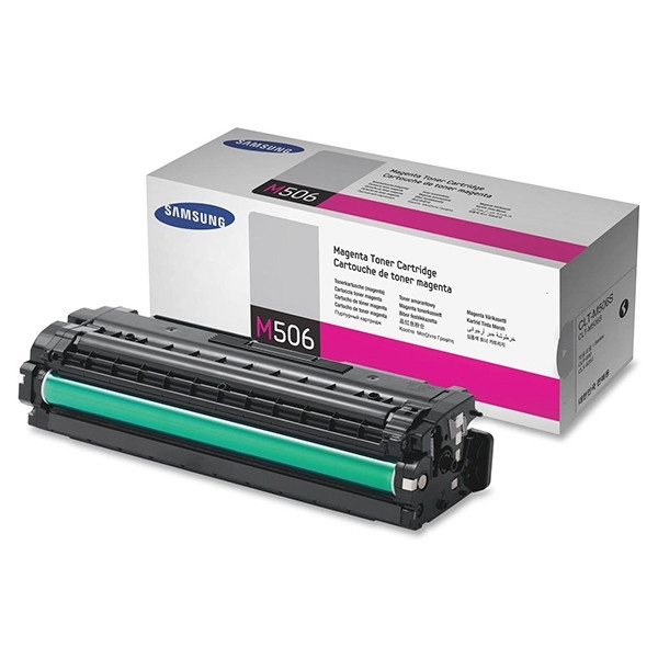 Samsung CLT-M506S (SU314A) toner czerwony, oryginalny CLT-M506S/ELS 033818 - 1