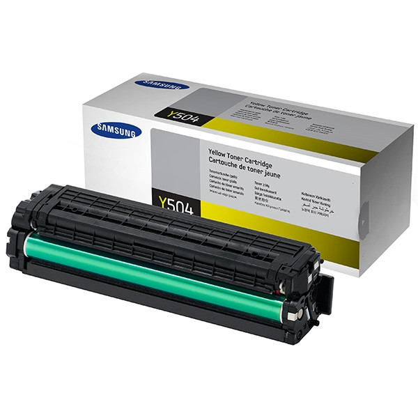 Samsung CLT-Y504S (SU502A) toner żółty, oryginalny CLT-Y504S/ELS 033810 - 1