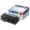 Samsung Pakiet Samsung CLT-P4072C toner czarny + 3 kolory, oryginalny CLT-P4072C/ELS 033778