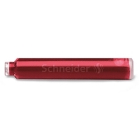 Schneider Naboje atramentowe Schneider czerwone (6 sztuk) S-6602 217140