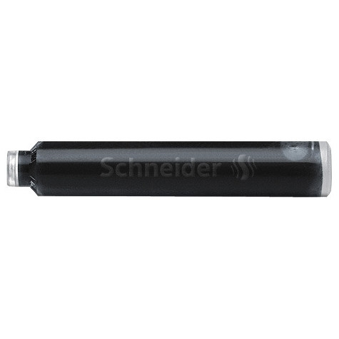 Schneider Naboje atramentowe czarne (6 sztuk) S-6601 217104 - 1