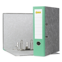 Segregator A4 kartonowy zielony 80 mm, 123drukuj 300171