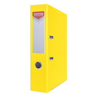 Segregator Office Products karton/PP A4, 75 mm żółty 21011221-06 246673