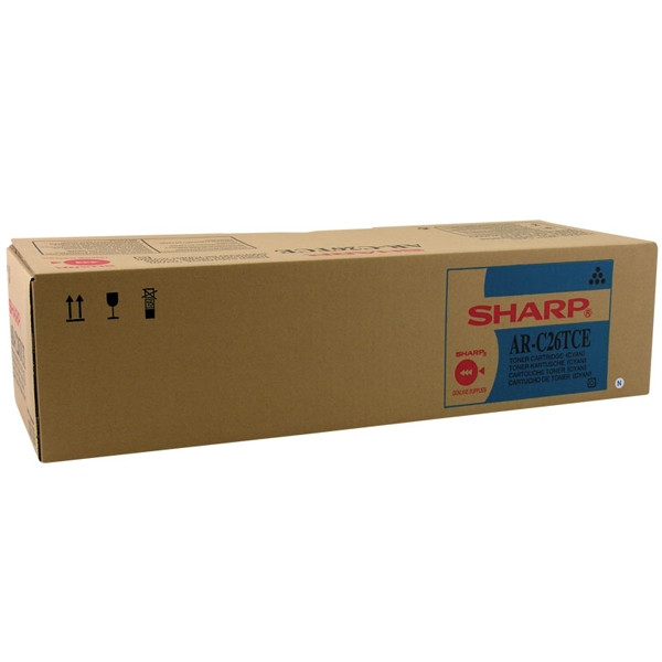 Sharp AR-C26TCE toner niebieski ((oryginalny)) AR-C26TCE 082100 - 1