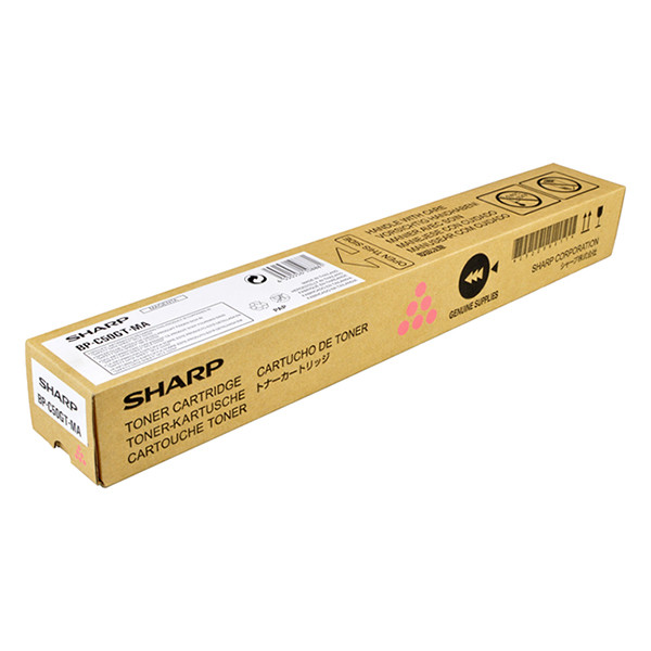 Sharp BP-C50GTMA toner czerwony, oryginalny BPC50GTMA 032274 - 1