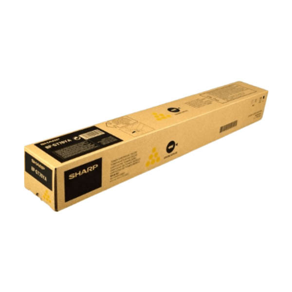 Sharp BP-GT70YA toner żółty, oryginalny 082978 - 1