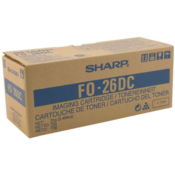 Sharp FO-26DC toner czarny, oryginalny FO-26DC 082186 - 1