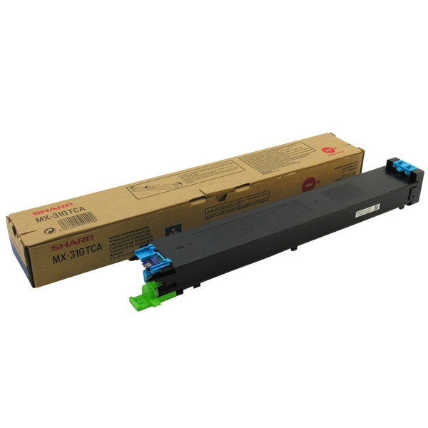 Sharp MX-31GTCA toner niebieski, oryginalny MX31GTCA 082192 - 1