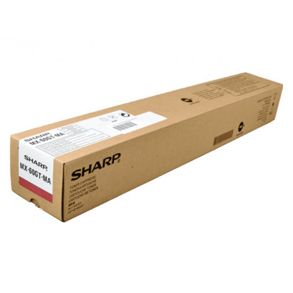 Sharp MX-60GTMA toner czerwony, oryginalny MX60GTMA 082800 - 1