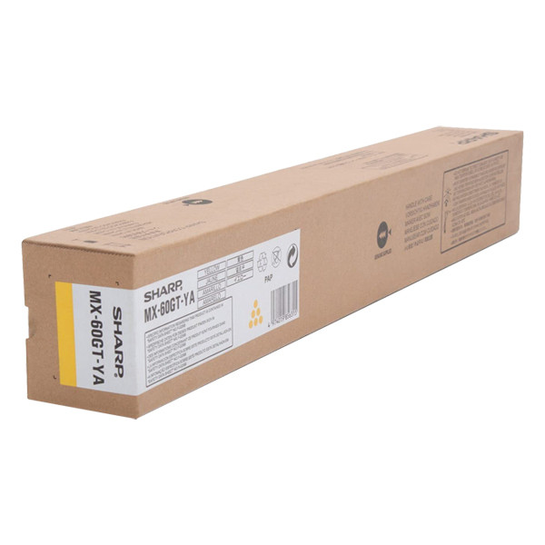 Sharp MX-60GTYA toner żółty, oryginalny MX60GTYA 082802 - 1