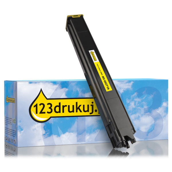 Sharp MX-60GTYA toner żółty, wersja 123drukuj MX60GTYAC 082803 - 1