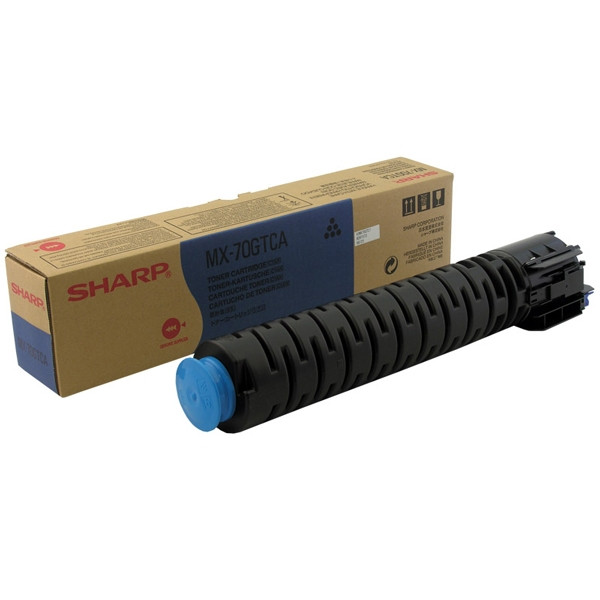 Sharp MX-70GTCA toner niebieski, oryginalny MX70GTCA 082212 - 1