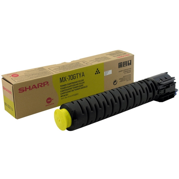 Sharp MX-70GTYA toner żółty, oryginalny MX70GTYA 082216 - 1