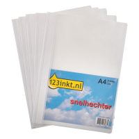 Skoroszyt A4 na dokumenty, biały (5 sztuk), 123drukuj 300453