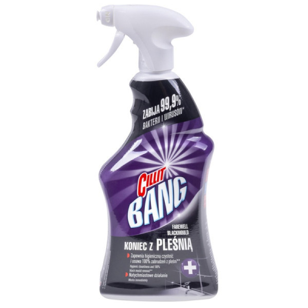 Spray uniwersalny Cillit Bang, pleśń i czarne osady (750 ml) 700221 - 1