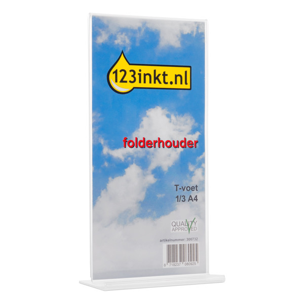 Stojak na ulotki DL (1/3 A4) typu T, 123drukuj 300732 - 1