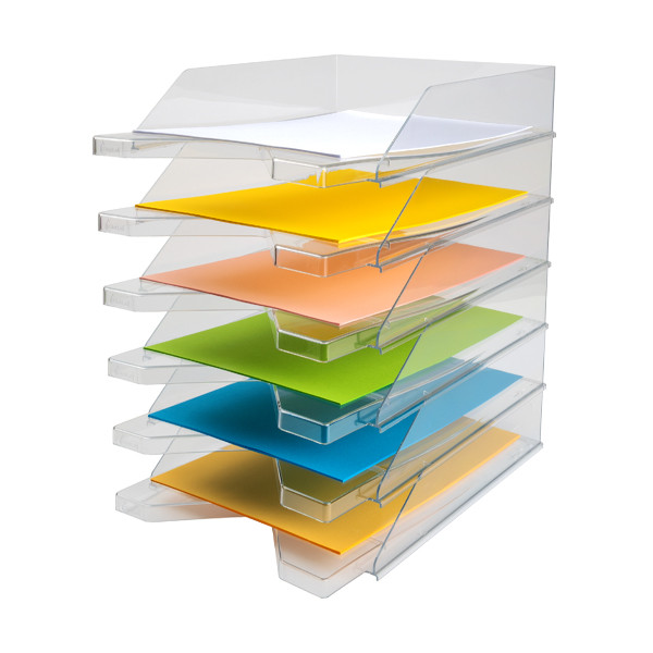 Szuflady na dokumenty transparentne, 123drukuj (6 sztuk) 300280 - 4