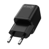 Szybka ładowarka USB-C + USB-A | 30 W | czarna | 123drukuj 303611 - 3