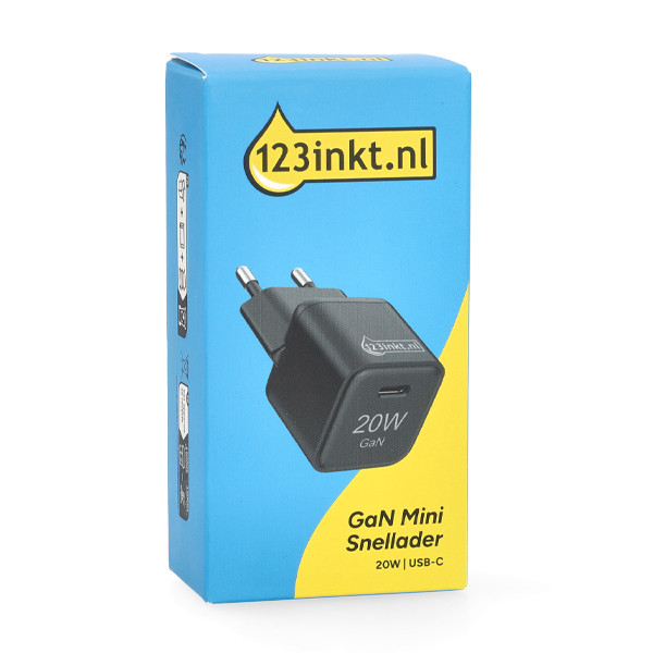 Szybka ładowarka USB-C | 20W | czarna | 123drukuj 302914 - 5
